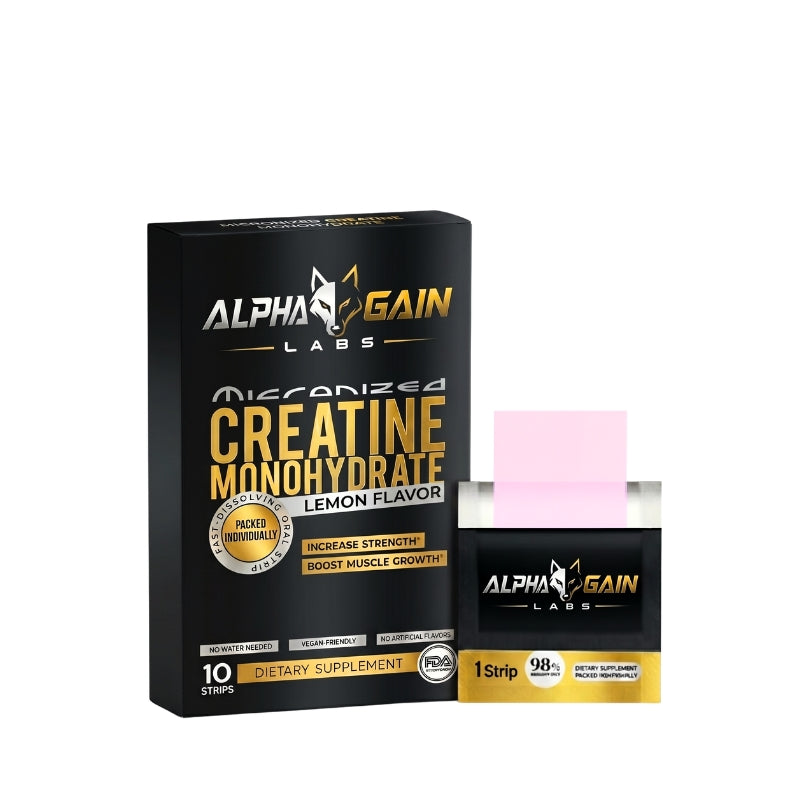 Creatine Monohydrate Tablets – ALPHAGAIN Labs