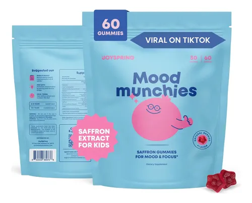 Mood Munchies – Saffron Gummies for Mood & Focus