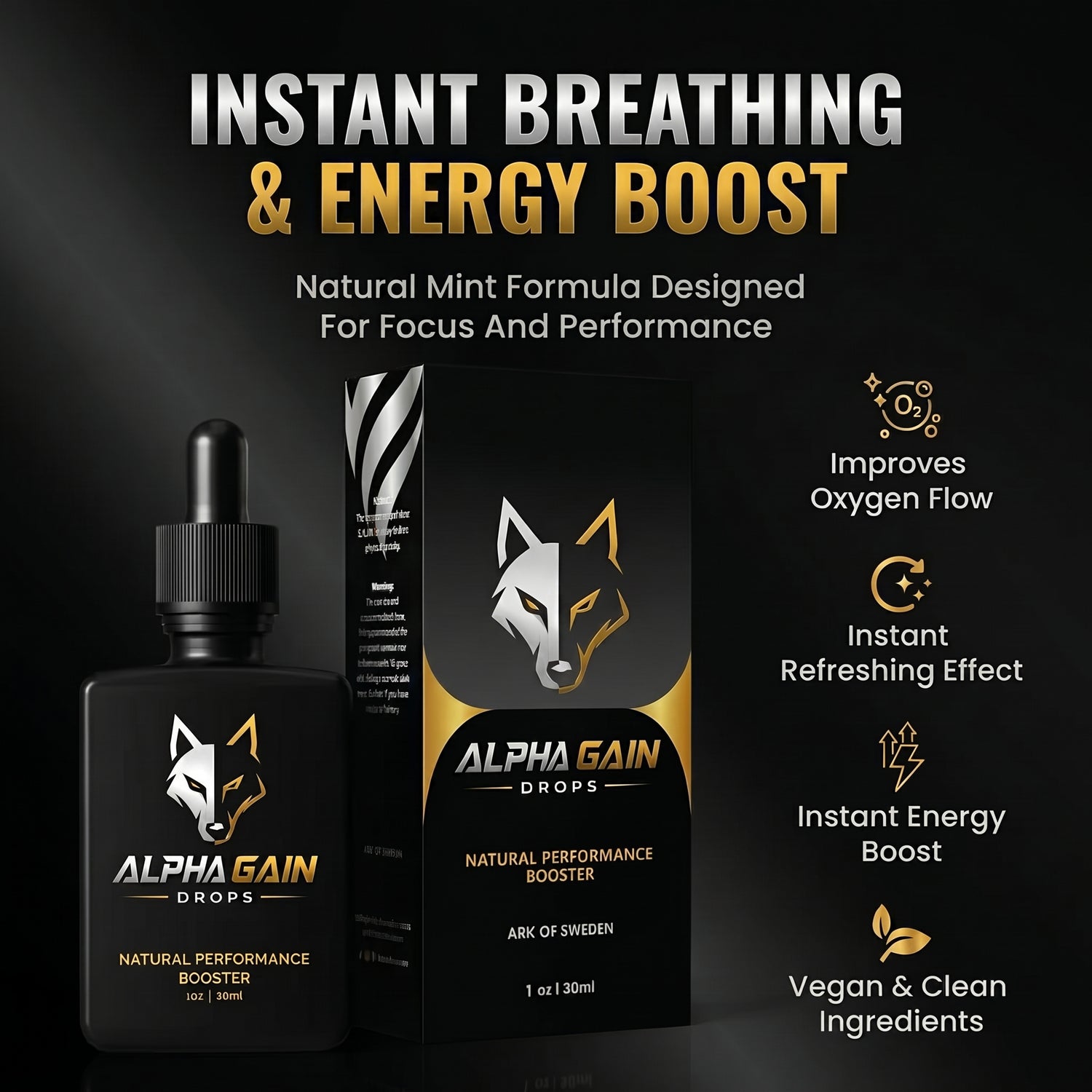 Alpha Drops Natural Performance Booster